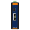 Industrial Fast Ethernet Switch, 2-Ports Fast Ethernet RJ45, 1-Port 100BASE-FX SFP Uplink