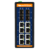 Industrial Gigabit Managed Ethernet PoE Switch, 8 Ports PoE+, 4 Ports SFP Uplink