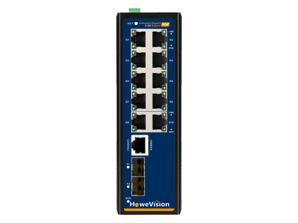 Industrial 12-Ports Gigabit L2+ Managed Ethernet switch