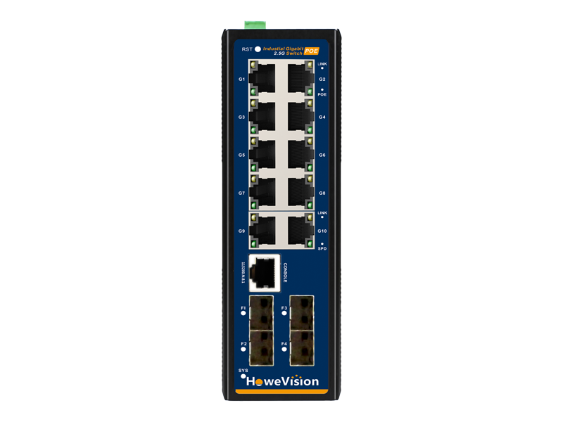 Managed 8 RJ45 10gb Layer 3 Switch With Web-Based / GUI / CLI / SNMP  Management