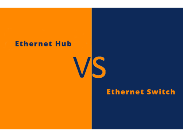 what is the difference between ethernet hub and ethernet switch