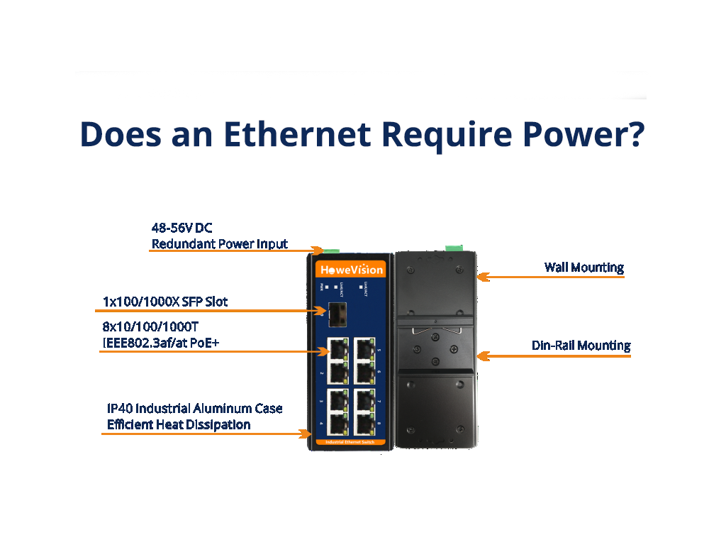 does ethernet switch require power?