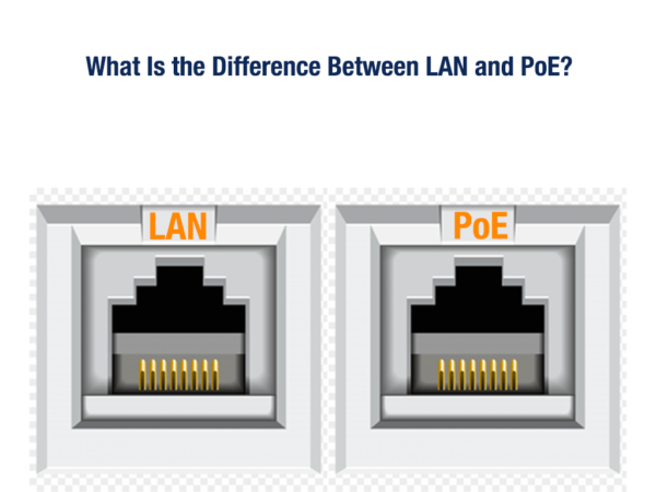 what is the difference between lan and poe?