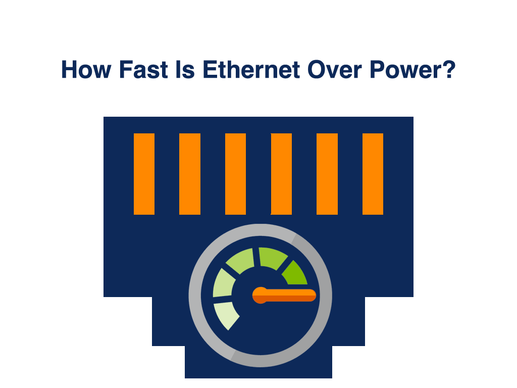 how fast is ethernet over power?