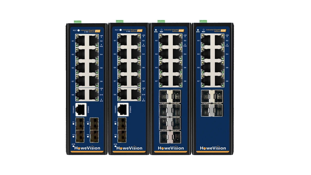 managed industrial poe switches