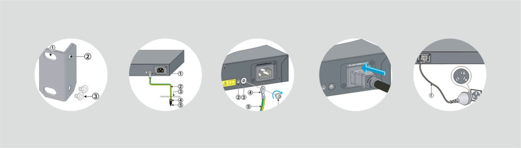 poe switch installation steps