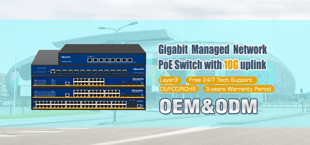 gigabit managed network