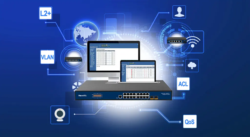 gigabit poe switch software features