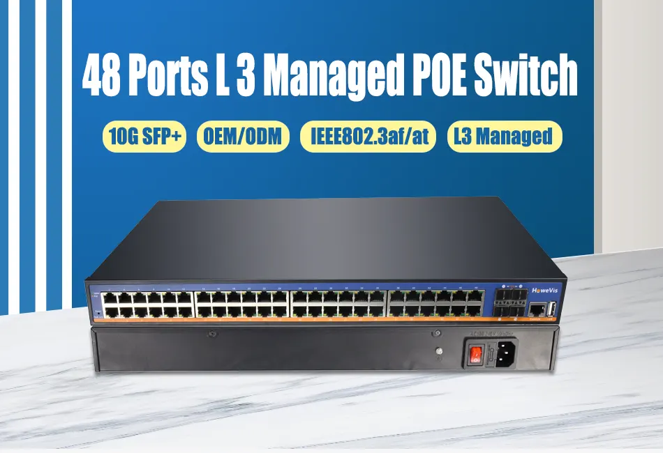 48 port poe switch