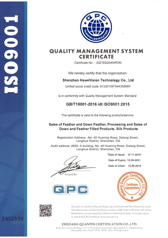 Product certification- ISO