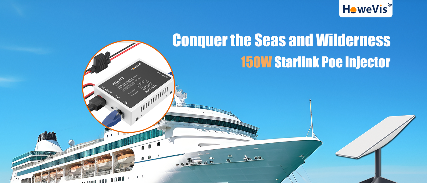 HoweVis starlink poe injector