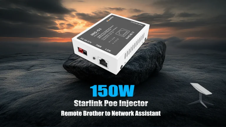 150w starlink poe injector
